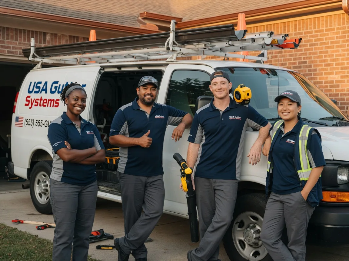 Gutter Installation company in Savoy, TX
